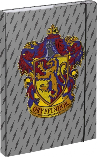 Baagl chemise pour cahiers scolaires A4 Harry Potter Gryffondor blason