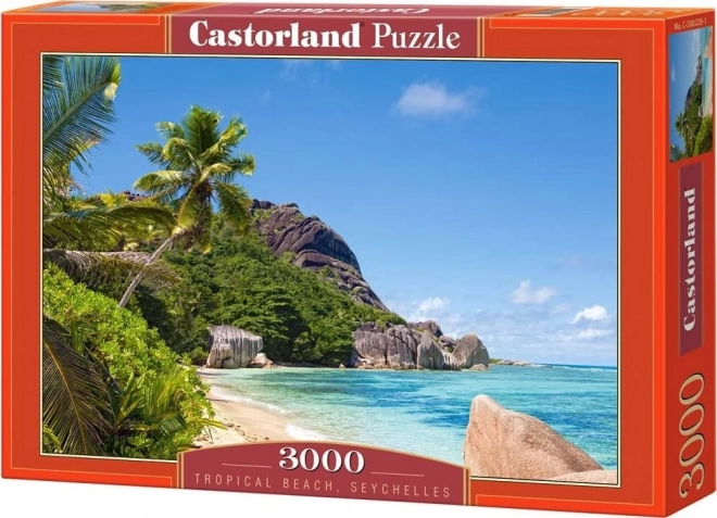 Puzzle Plage Tropicale Seychelles 3000 pièces