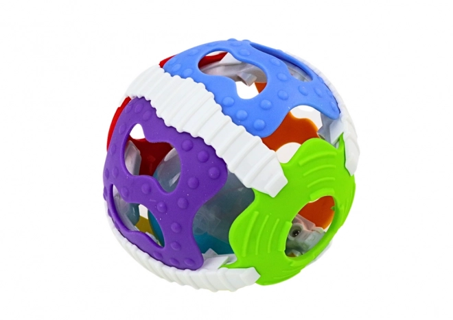 Balle sensorielle en caoutchouc enfants Lumières Sons Couleurs