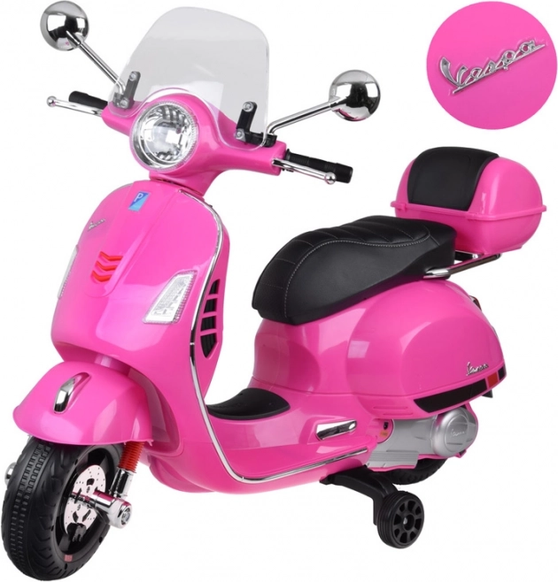Scooter électrique Vespa GTS Super pour enfants – Rose