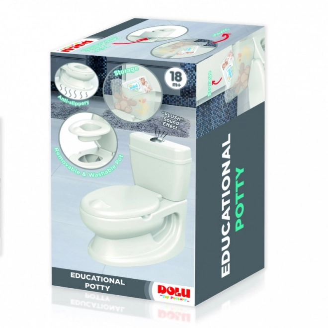 Pot de nuit Toilette enfant bleu