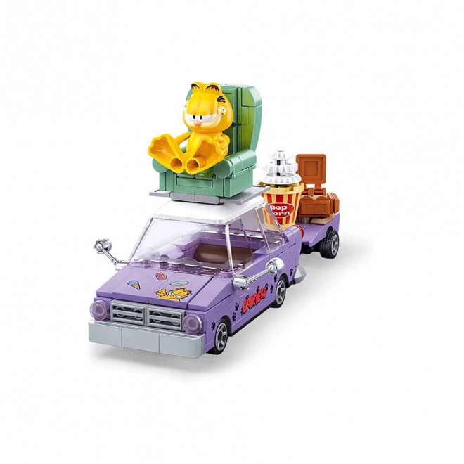 La folle aventure de Garfield - set de construction Sluban