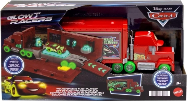 Cars Glow Racers – camion Mack lumineux dans le noir