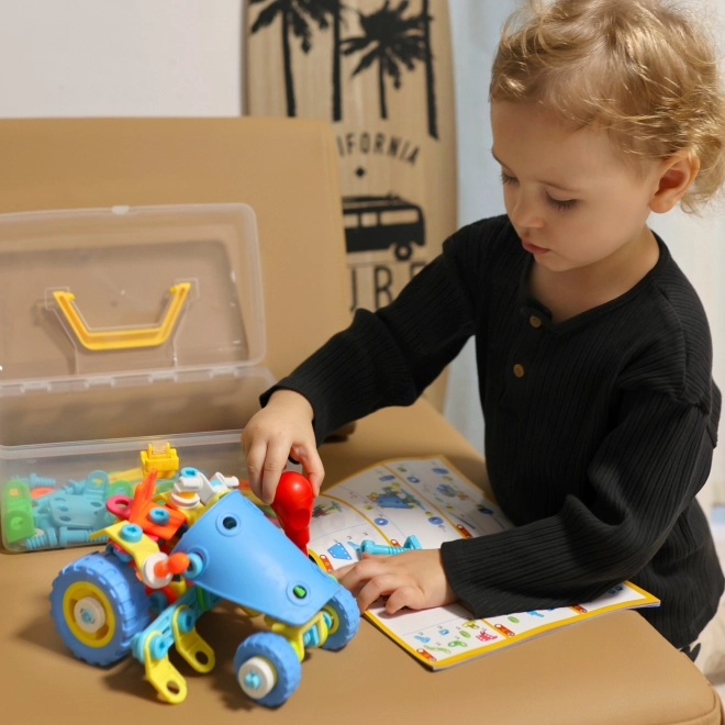 Kit de construction de véhicules pour enfants 6 en 1