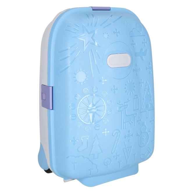 Valise de voyage pour enfants avec roulettes LED