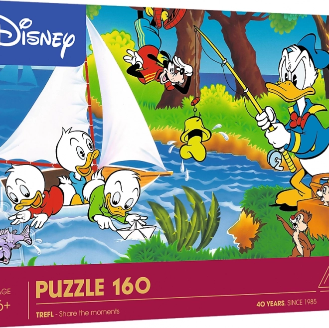 Puzzle Aventures au lac 160 pièces