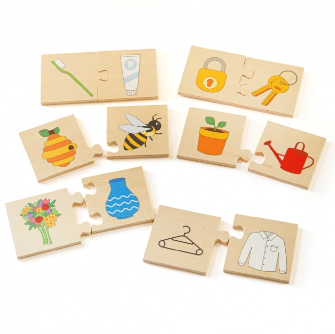 Bigjigs Toys Puzzle Didactique Ce qui correspond