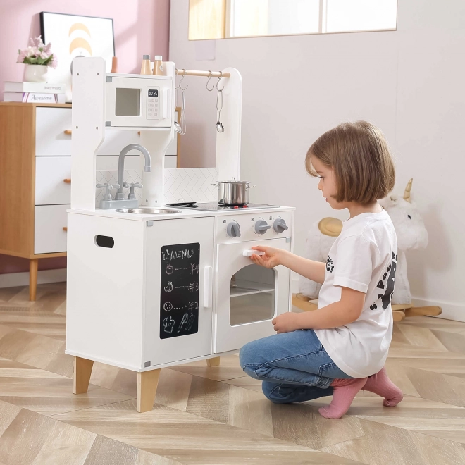 Cuisine en bois avec éclairage et son PolarB