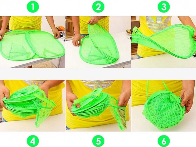 Panier pliant pour linge et jouets