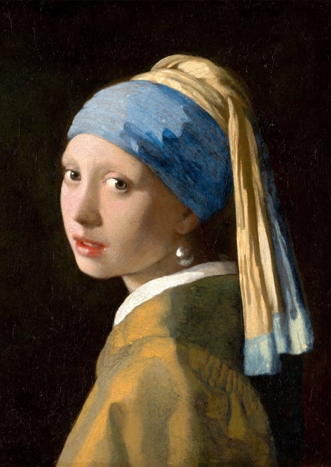 Puzzle La Jeune Fille à la perle de Johannes Vermeer 1000 pièces