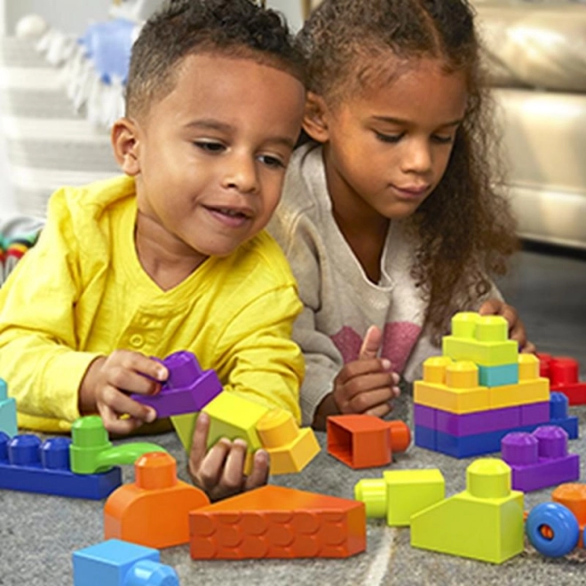 Mega Blocks Grand sac de blocs - bleu (150 pièces)