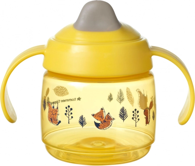 Gobelet anti-fuite Superstar, 190 ml 4 m+, jaune