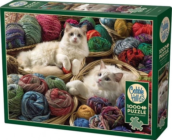 Puzzle Chat Ragdoll 1000 pièces Cobble Hill