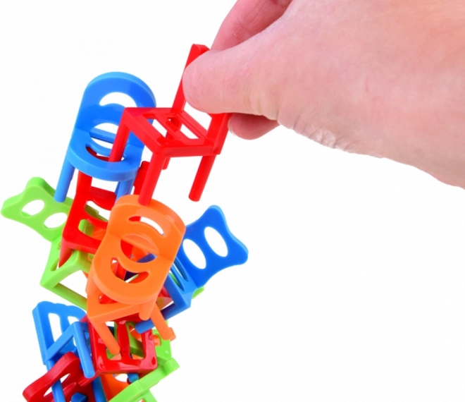 Jeu de compétences Chaises tombantes
