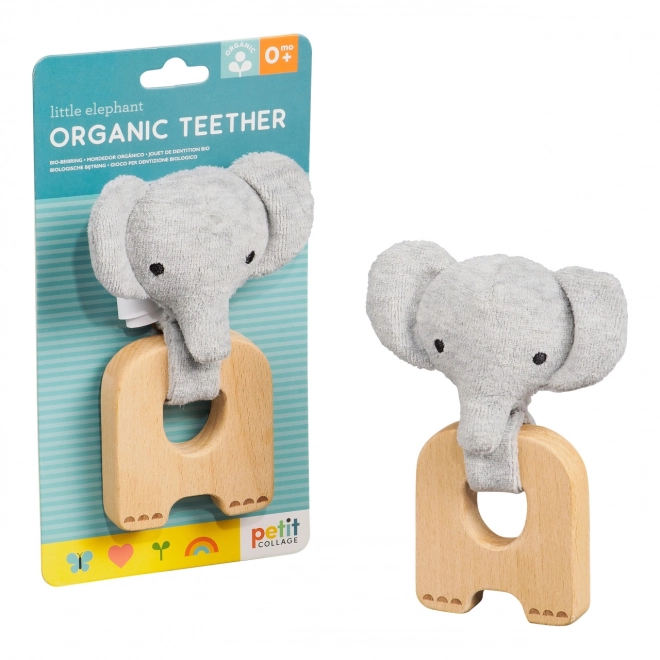 Jouet de dentition pour bébés en forme d'éléphant