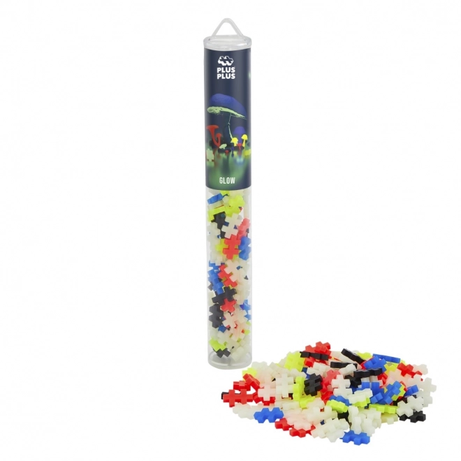 Plus-Plus ensemble lumineux mix 100 pièces Tube