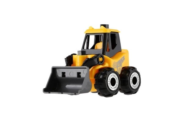 Jeu de construction auto en plastique avec roue libre