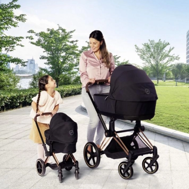 Poussette pour poupées Cybex 3 en 1 noir