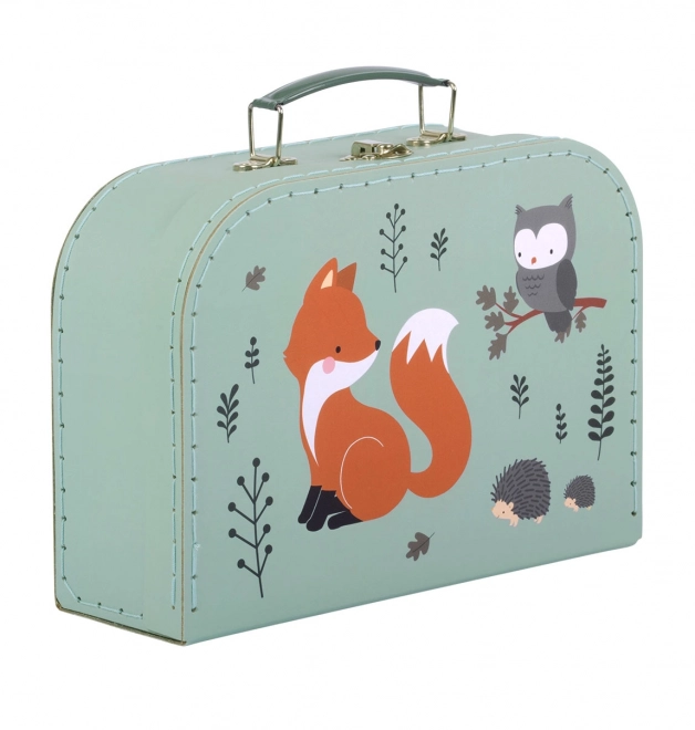A Little Lovely Company Ensemble de deux valises en carton