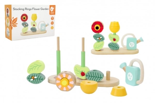 Puzzle en bois Jardin fleuri