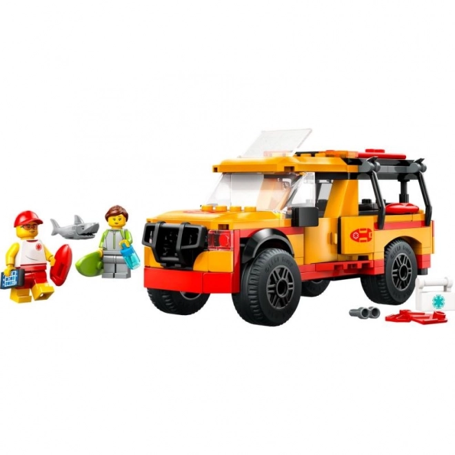 Lego City Camionnette de Sauvetage en Plage