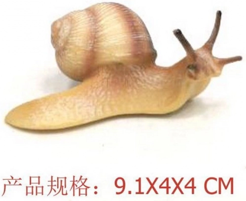 Figurine escargot rayé