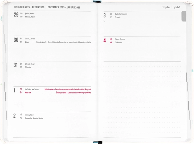 Agenda Petito Herbarium 18 mois 2025/2026
