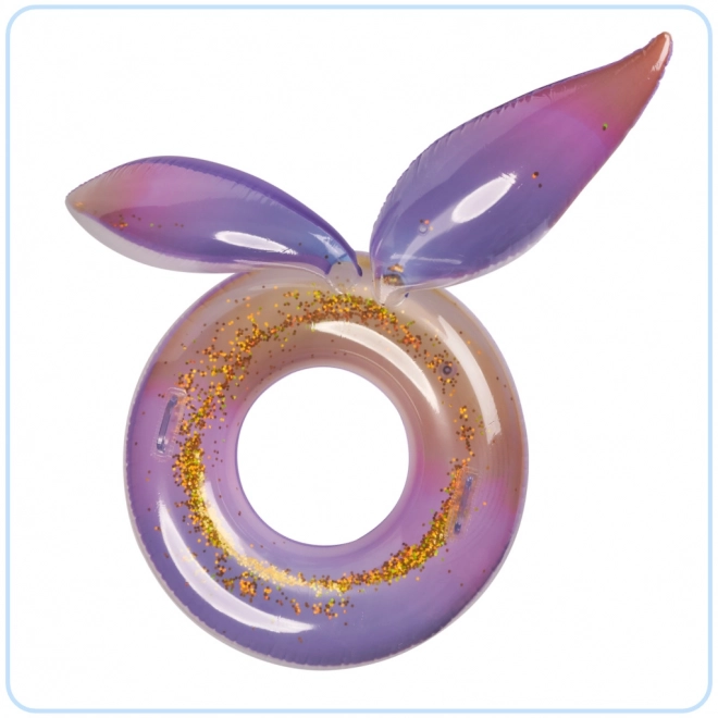 Cercle gonflable sirène pour enfants avec paillettes
