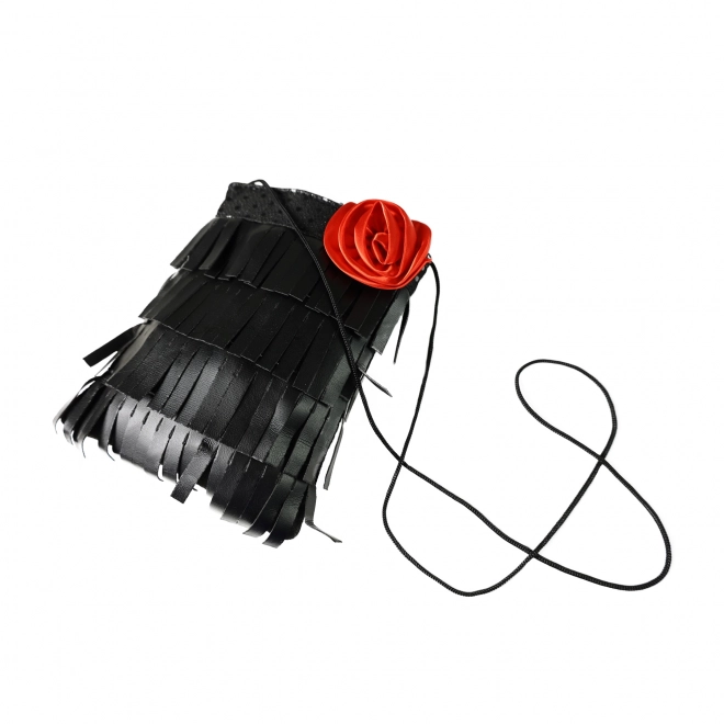 Sac à bandoulière avec une rose