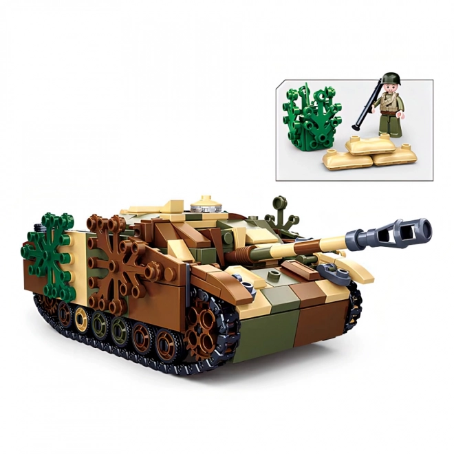 Sluban Armée N38-B0858 Tank blindé camouflé