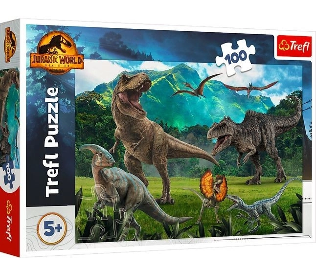 Puzzle dinosaures Jurassic Park 100 pièces