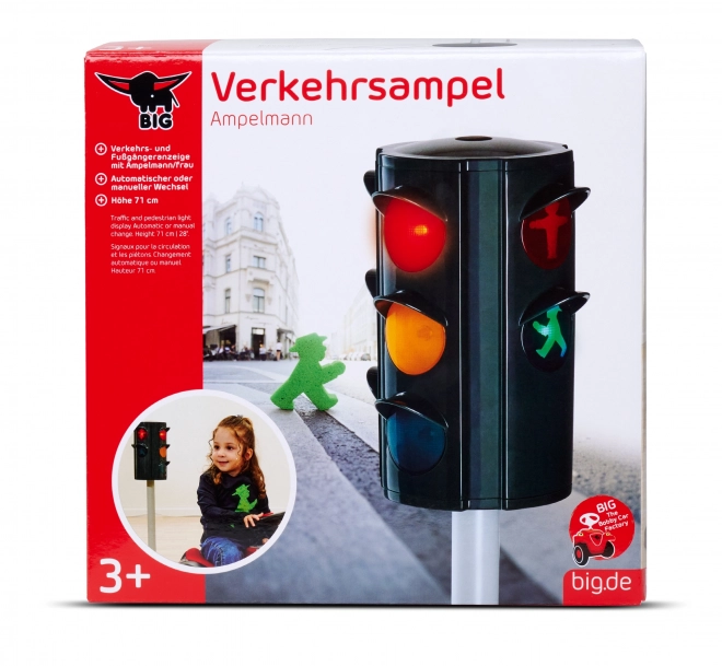 Grand feu de signalisation avec commutation automatique des feux