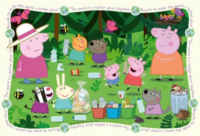 Puzzle 35 pièces Peppa Pig