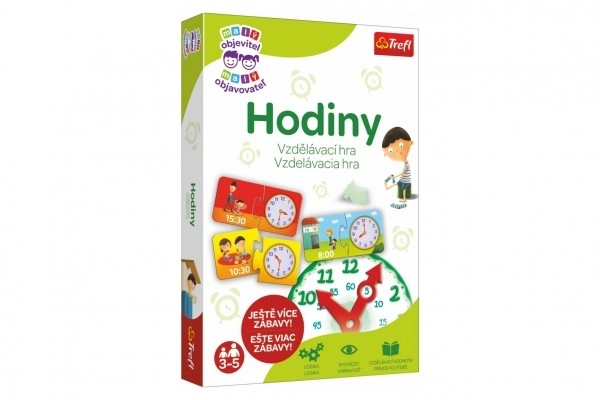 Jeu éducatif petit explorateur : horloge