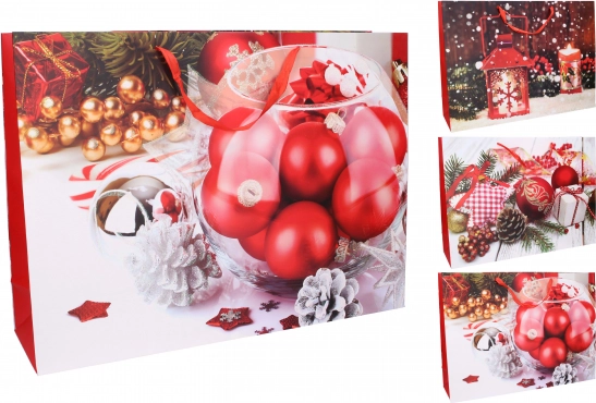 Sac cadeau XL motif de Noël
