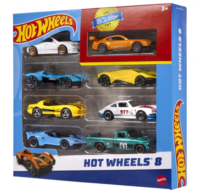 Hot Wheels 8 voitures miniatures