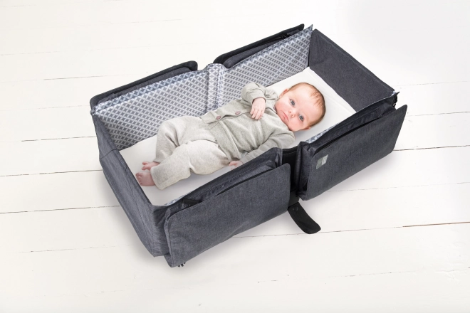 Sac à langer et à porter Baby Travel Grey