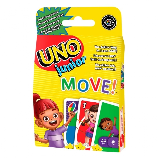 Jeu de cartes Uno Junior Move
