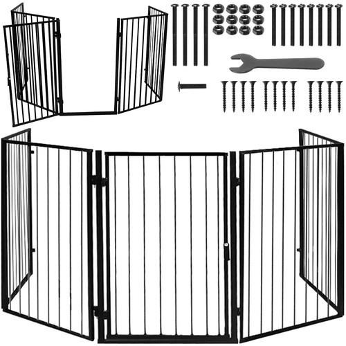 Barrière multifonctionnelle pour enfants pour cheminée