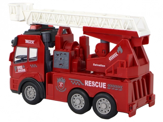 Camion de pompiers de secours avec télécommande