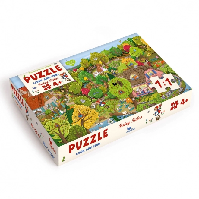Magellan Puzzle Trouve et cherche Le Petit Chaperon Rouge