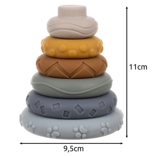 Blocs sensoriels doux - 13 pcs. Kruzzel 24812