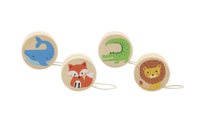 Yo-yo en bois 5,5x3,1 cm