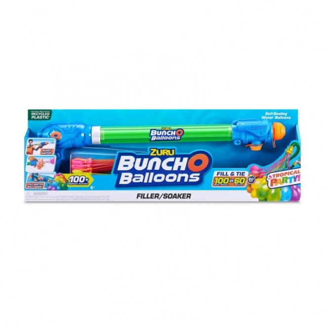 Dispositif de lancement de pompe à eau avec ballons