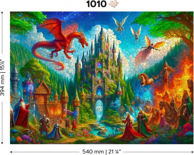 Puzzle en bois Château Fantaisie 1010 pièces