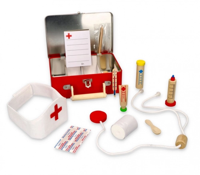 Jouet pour enfants dans une trousse médicale