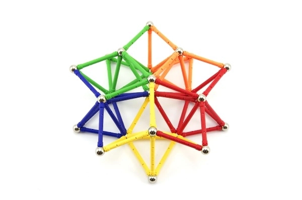 Jeu de construction magnétique Witka 200 pcs