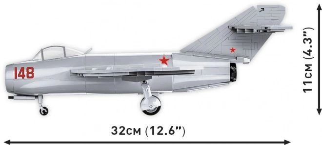 COBI 2416 Guerre de Corée MIG-15 FAGOT, 1:32, 504 k, 1 f