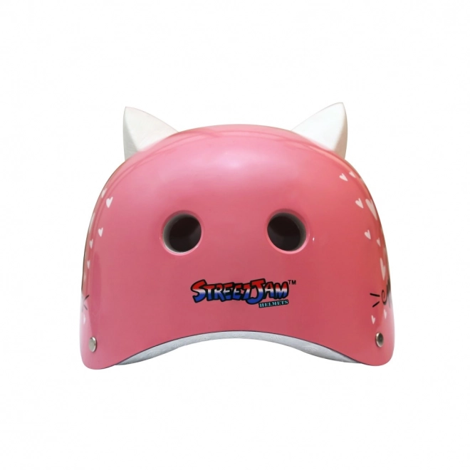 Casque Chaton rose - taille M