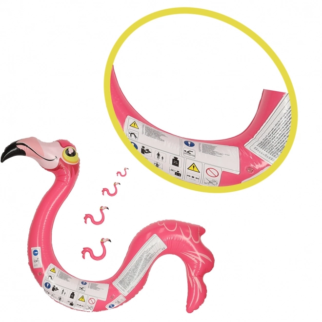 Flamant gonflable de natation pour enfants